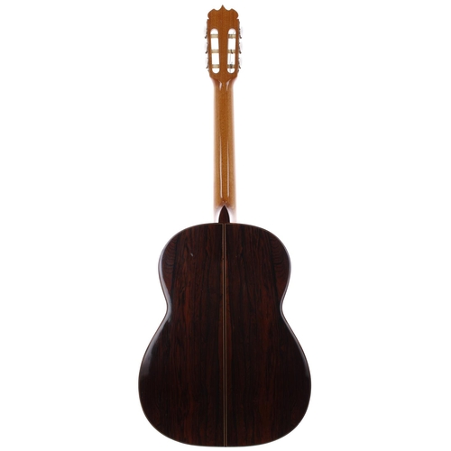 1374 - 1960s Ibanez classical guitar, made in Japan; Back and sides: Brazilian rosewood; Top: natural, mino... 