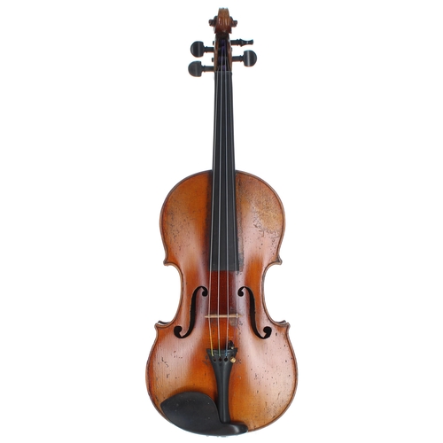 2005 - Late 19th century violin labelled Antonius Stradivarius..., 14 3/16