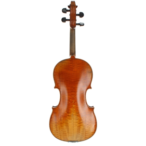 2005 - Late 19th century violin labelled Antonius Stradivarius..., 14 3/16