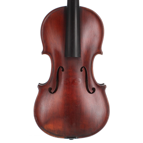 2428 - Violin labelled Amati Mangeno Figlio ed allievo di Alexandro fece in Bordo 1959; also labelled Josep... 