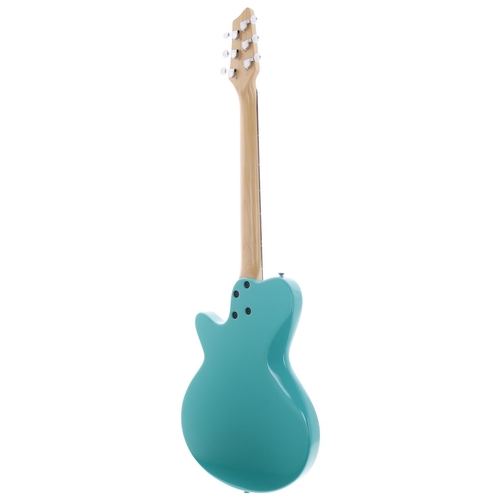 376 - Ray Fenwick - Godin Radiator electric guitar, ser. no. 99203831; Body: surf green finish with pearl ... 