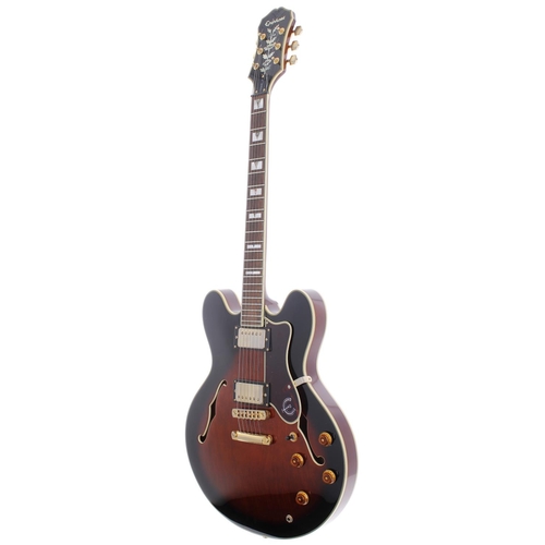 371 - Ray Fenwick - 1997 Epiphone Sheraton semi-hollow body electric guitar, made in Korea, ser. no. S9706... 