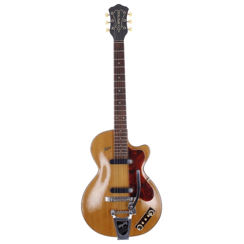 362 - Ray Fenwick - 1959 Hofner Club 50 electric guitar, made in Germany, ser. no. 818; Body: blonde finis... 