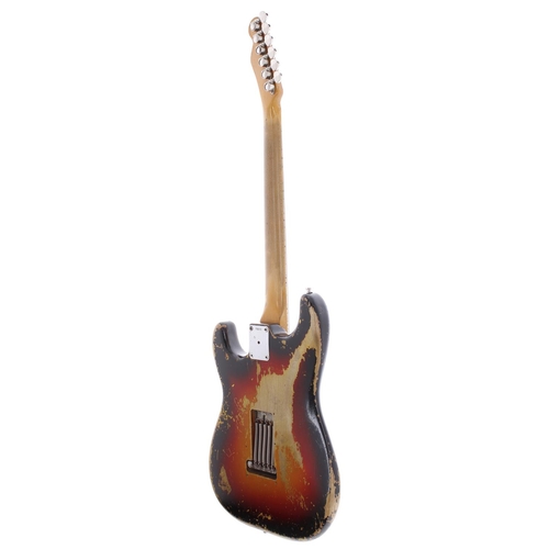 391 - Charlie Harcourt - 1960s Fender 'StratoTele' Stratocaster / Telecaster electric guitar, made in USA,... 