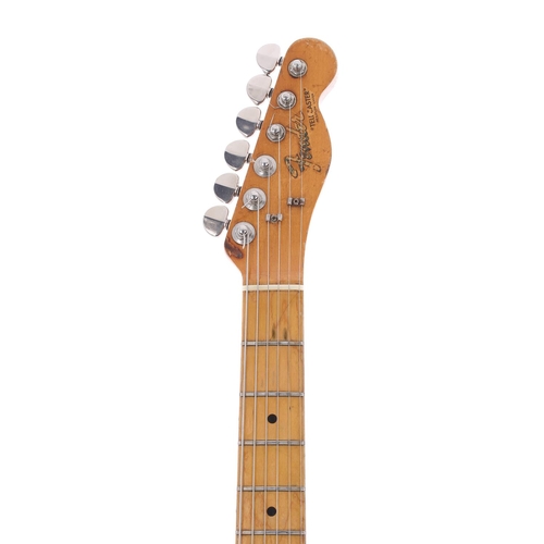 391 - Charlie Harcourt - 1960s Fender 'StratoTele' Stratocaster / Telecaster electric guitar, made in USA,... 