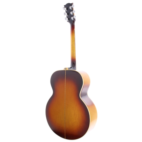 393 - Charlie Harcourt - 1962 Gibson J-200 acoustic guitar, made in USA, serial no. 61209; Body: sunburst ... 