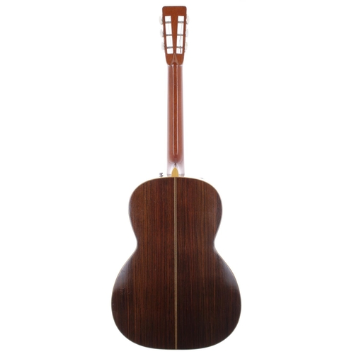 396 - Charlie Harcourt - 1983 Ralph Bown acoustic guitar, made in UK, ser. no. 27; Back and sides: Indian ... 