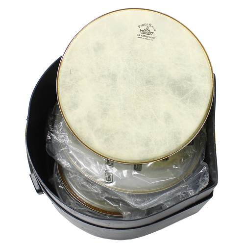 1578 - Good selection of spare drum head skins for kick, tom and snare drums