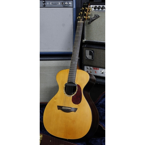 619 - JHS Vintage Gordon Giltrap VE2000DLX electro-acoustic guitar; Back and sides: rosewood, a few minor ... 