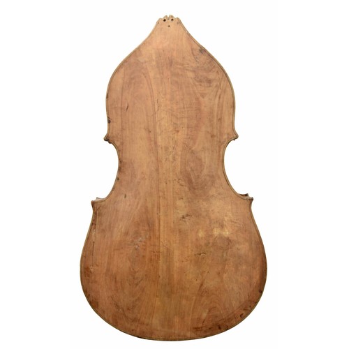 2517 - Interesting Italian swell back double bass body by Joseph (Giuseppe) Marconcini, Ferrara, 1805, with... 