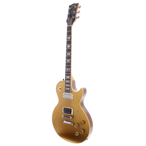 431 - Rob Holliday (Gary Numan, The Prodigy) - 1976 Gibson Les Paul Standard gold top electric guitar, mad... 