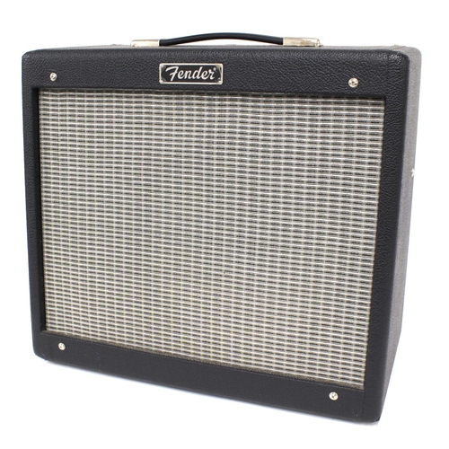 402 - Charlie Harcourt - Fender Blues Junior guitar amplifier, made in Mexico, ser. no. B-311365, with fit... 