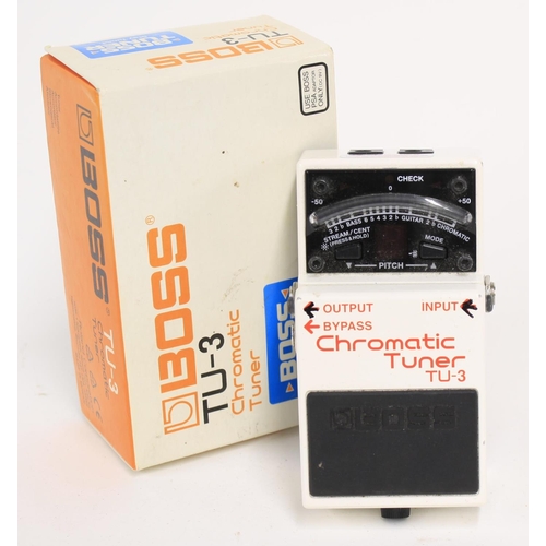 410 - Charlie Harcourt - Boss TU-3 Chromatic Tuner guitar pedal, boxed