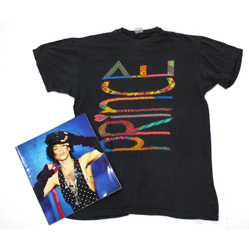 456 - Prince - original Prince '88 'Lovesexy' tour T-shirt and tour souvenir programme (2)*Consigned by a ... 