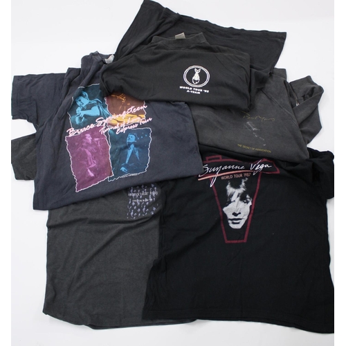 459 - Artists various - selection of original tour jumpers and T-shirts to include Bruce Springsteen 'Tunn... 