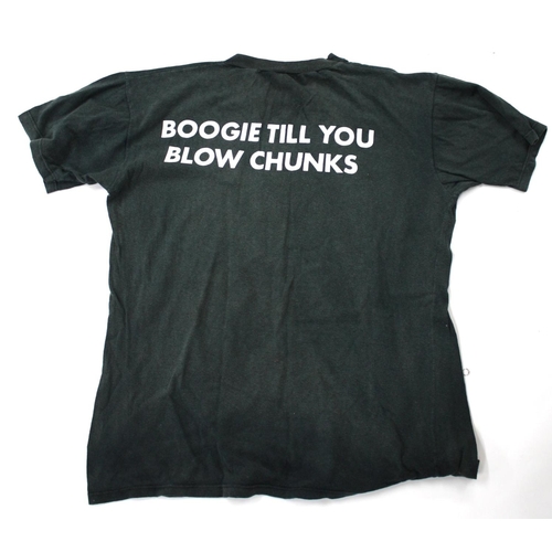 460 - Cult - original 1987 'Cult Freak' tour T-shirt inscribed 'Boogie till you blow chunks' to the back; ... 