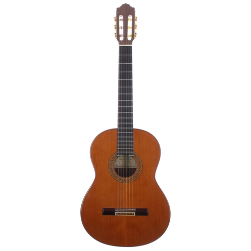 1356 - Manuel Rodriguez Model FC classical guitar, made in Spain; Back and sides: rosewood, minor surface d... 