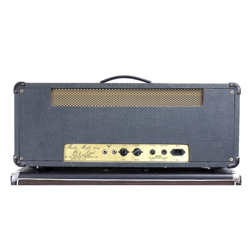 762 - 1977 Marshall JMP 2204 Master Model 50 watt Mk 2 Lead guitar amplifier head, made in England, ser. n... 