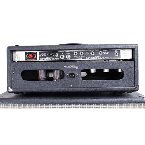 772 - Fender Bassman 70 guitar amplifier head, made in USA, circa 1981, chassis no. F148276, with later co... 