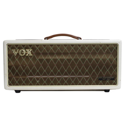 789 - 2007 Vox AC30 HH 50th Anniversary guitar amplifier head, made in China*Please note: Gardiner Houlgat... 