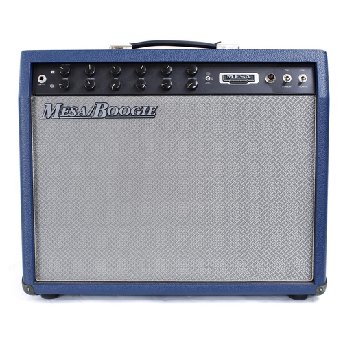 836 - Mesa Boogie Limited Edition F-50 1 x 12 combo guitar amplifier, blue tolex, dust cover, foot switch ... 