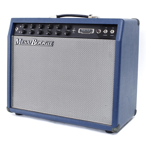 836 - Mesa Boogie Limited Edition F-50 1 x 12 combo guitar amplifier, blue tolex, dust cover, foot switch ... 