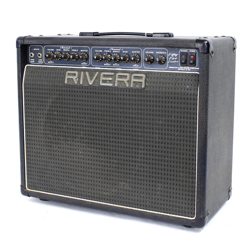 842 - Rivera Fifty Five Twelve guitar amplifier, made in USA, with original FS-7 foot switch*Please note: ... 