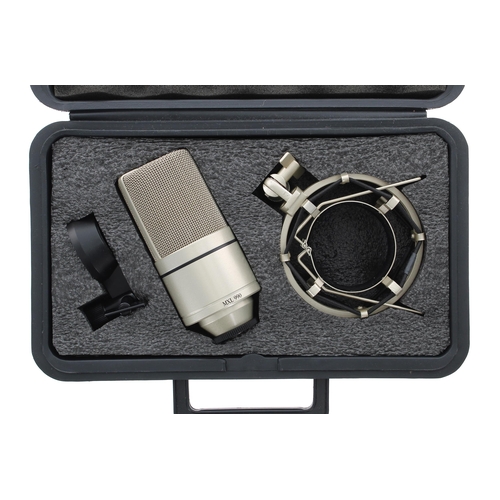 1266 - MXL990 condenser microphone, with shock mount, within original case*Please note: Gardiner Houlgate d... 