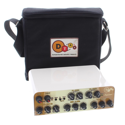 1267 - D-TAR Equinox three band parametric EQ dual notch filter, within original case*Please note: Gardiner... 