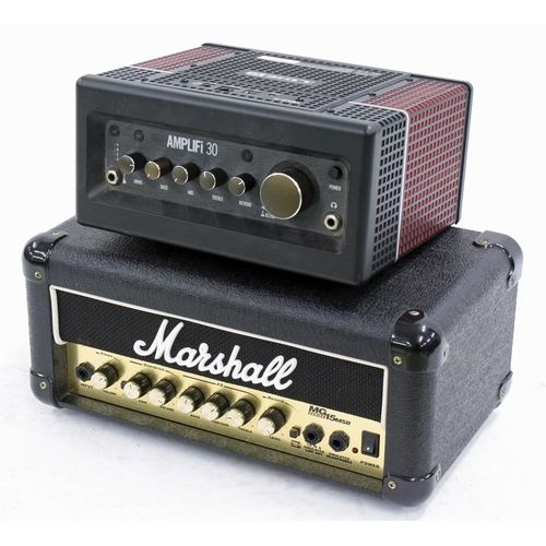 760 - Marshall MG Series 15MS-II head; together with a Line 6 Amplifi 30 guitar amplifier (2)*Please note:... 