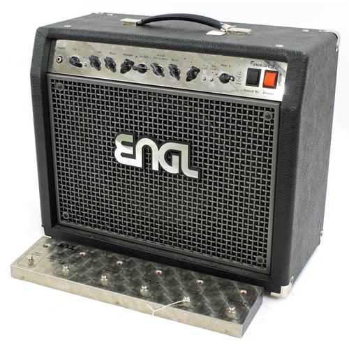 843 - Engl Screamer 50 guitar amplifier, made in Germany, ser. no. 215644, with custom Z-5 foot switch*Ple... 