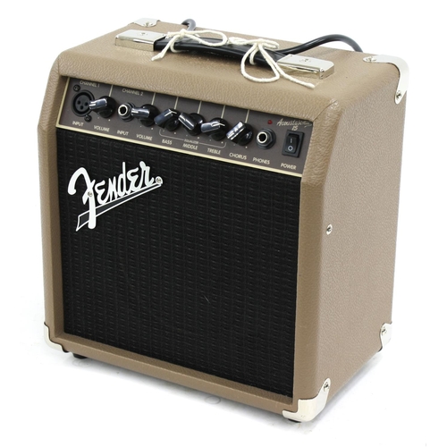 771 - Fender Acoustasonic 15 guitar amplifier*Please note: Gardiner Houlgate do not guarantee the full wor... 