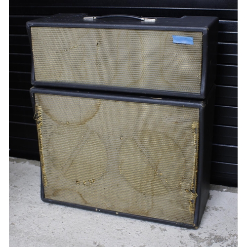 791 - Custom made guitar amplifier head, with matched speaker cabinet*Please note: Gardiner Houlgate do no... 