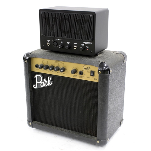 792 - Vox JamVox JV-1 monitoring system; together with a Park G10 amplifier in need of attention (2)*Pleas... 