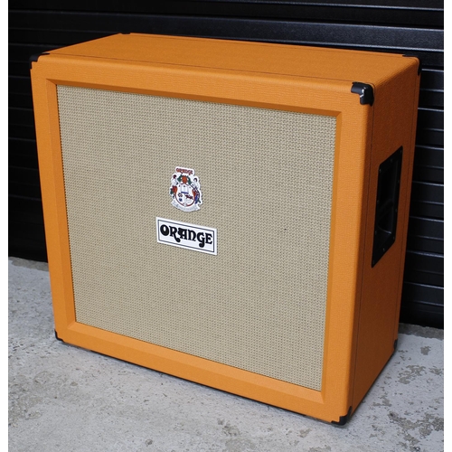 802 - Orange Amplification PPC412 4 x 12 guitar amplifier speaker cabinet, boxed*Please note: Gardiner Hou... 