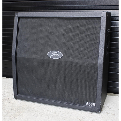 823 - Peavey 6505 Slant 4 x 12 guitar amplifier speaker cabinet, made in USA*Please note: Gardiner Houlgat... 