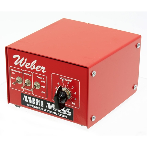 845 - Weber MiniMass guitar amplifier speaker attenuator unit*Please note: Gardiner Houlgate do not guaran... 