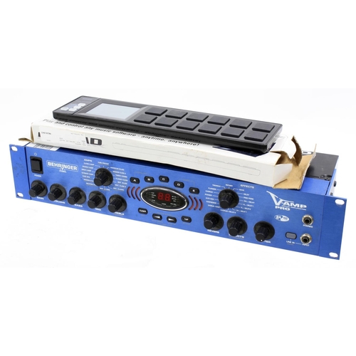 864 - Behringer V-Amp Pro Virtual Amplification rack unit; together with a Korg Nano Pad, boxed (2)(  Behr... 