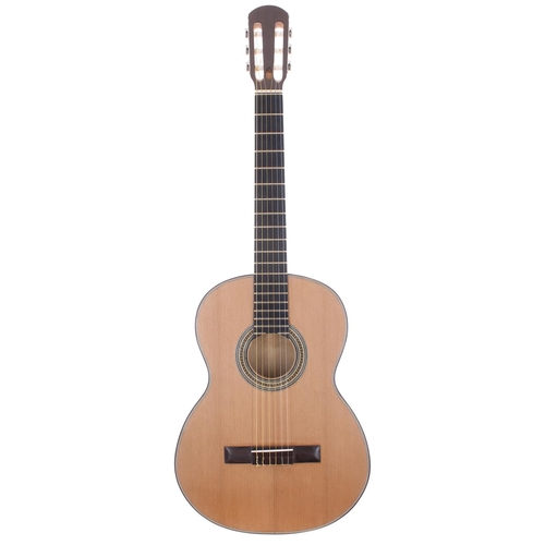 1358 - Briken Aliu classical guitar, made in Turkey; Back and sides: natural finished bowl type back; Top: ... 