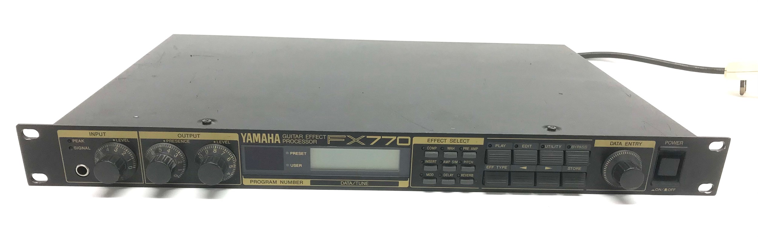 Yamaha FX770 guitar effects processor rack unit*Please note