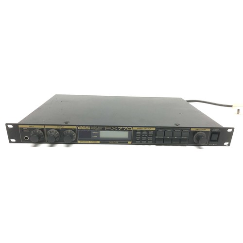 955 - Yamaha FX770 guitar effects processor rack unit*Please note: Gardiner Houlgate do not guarantee the ... 