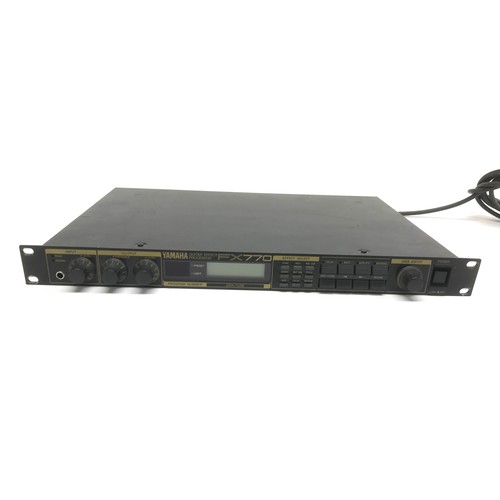956 - Yamaha FX770 guitar effects processor rack unit*Please note: Gardiner Houlgate do not guarantee the ... 