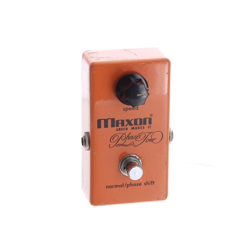 908 - Maxon Phase Tone guitar pedal, made in Japan*Please note: Gardiner Houlgate do not guarantee the ful... 