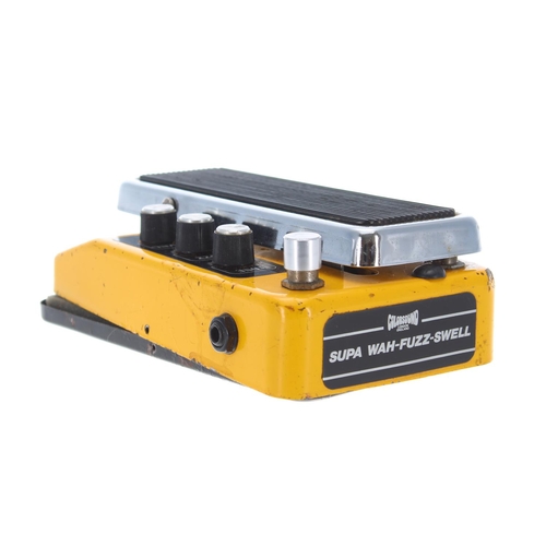 930 - Sola Sound Color Sound Supa Wah-Fuzz-Swell guitar pedal (in need of attention); together with three ... 