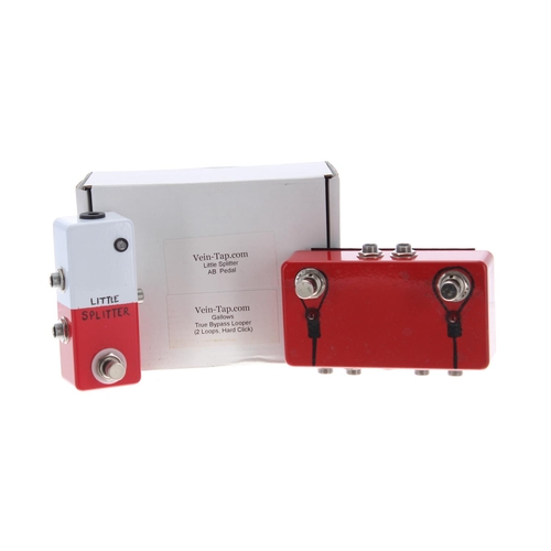 936 - Vein-Tap Little Splitter AB pedal and Gallows True bypass looper, boxed*Please note: Gardiner Houlga... 