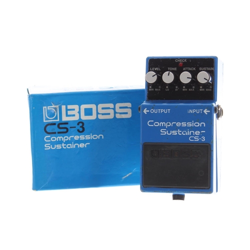 944 - Boss CS-3 Compression Sustainer guitar pedal, boxed*Please note: Gardiner Houlgate do not guarantee ... 