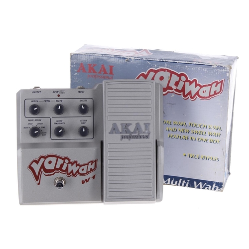 962 - Akai Professional W1 Variwah multi-wah guitar pedal, boxed*Please note: Gardiner Houlgate do not gua... 