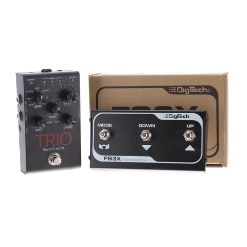 975 - DigiTech Trio Band Creator guitar pedal, with FS3X foot switch (2)*Please note: Gardiner Houlgate do... 