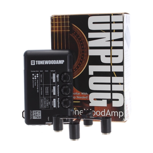 986 - Acoustic guitar Tonewood amp, with magnetic X-brace boxed*Please note: Gardiner Houlgate do not guar... 