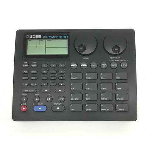 1263 - Boss DR-660 Dr Rhythm drum machine*Please note: Gardiner Houlgate do not guarantee the full working ... 